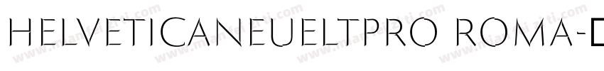 helveticaneueltpro roma字体转换